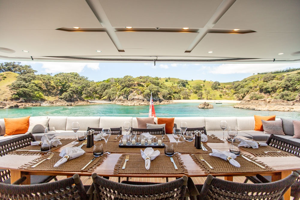 Dining with Cruise New Zealand