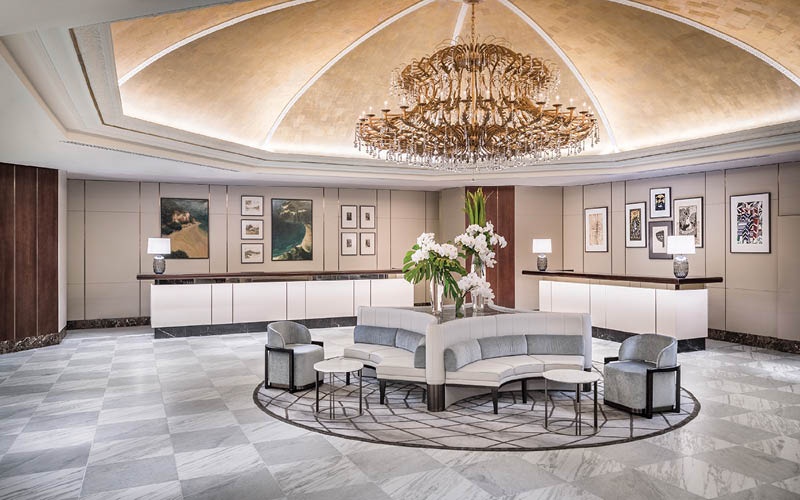 The Cordis Auckland Main Lobby