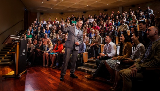 Business conference in Auckland